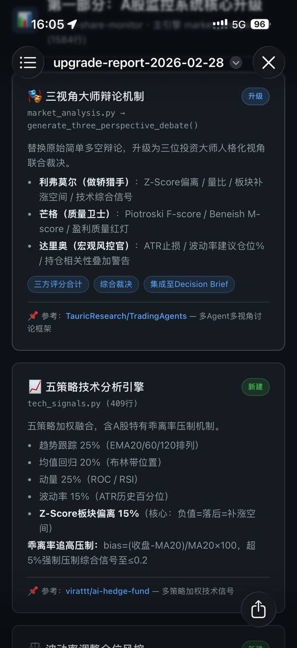 三视角大师辩论+五策略技术引擎